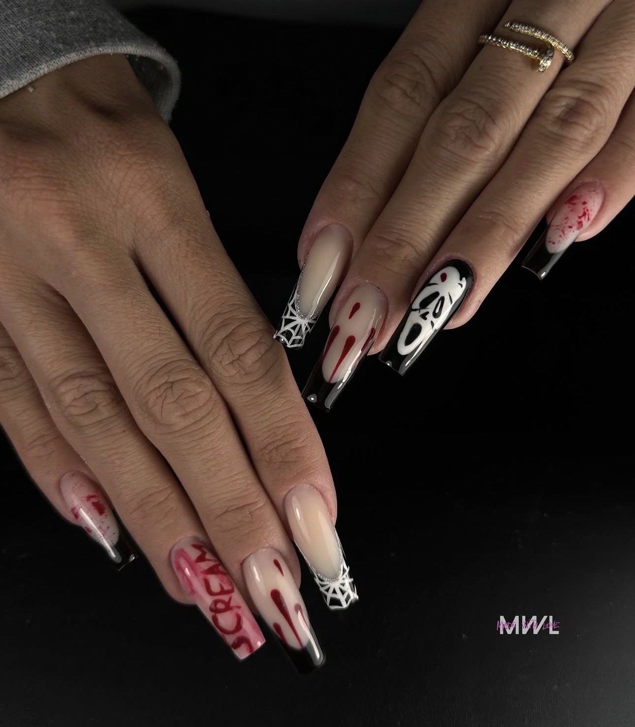 Pose gel nude effet french minimaliste